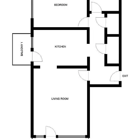Lejlighed Rino****, 58m², 170m From The Rijeka