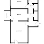 Daire Rino****, 58m², 170m From The Rijeka